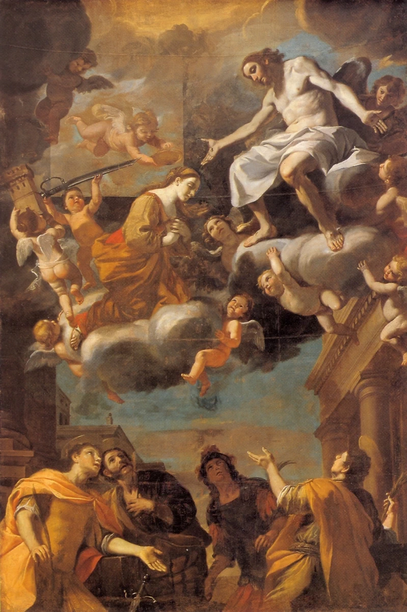 Gloria di Santa Barbara - Chiesa i S. Barbara, Taverna, Cosenza